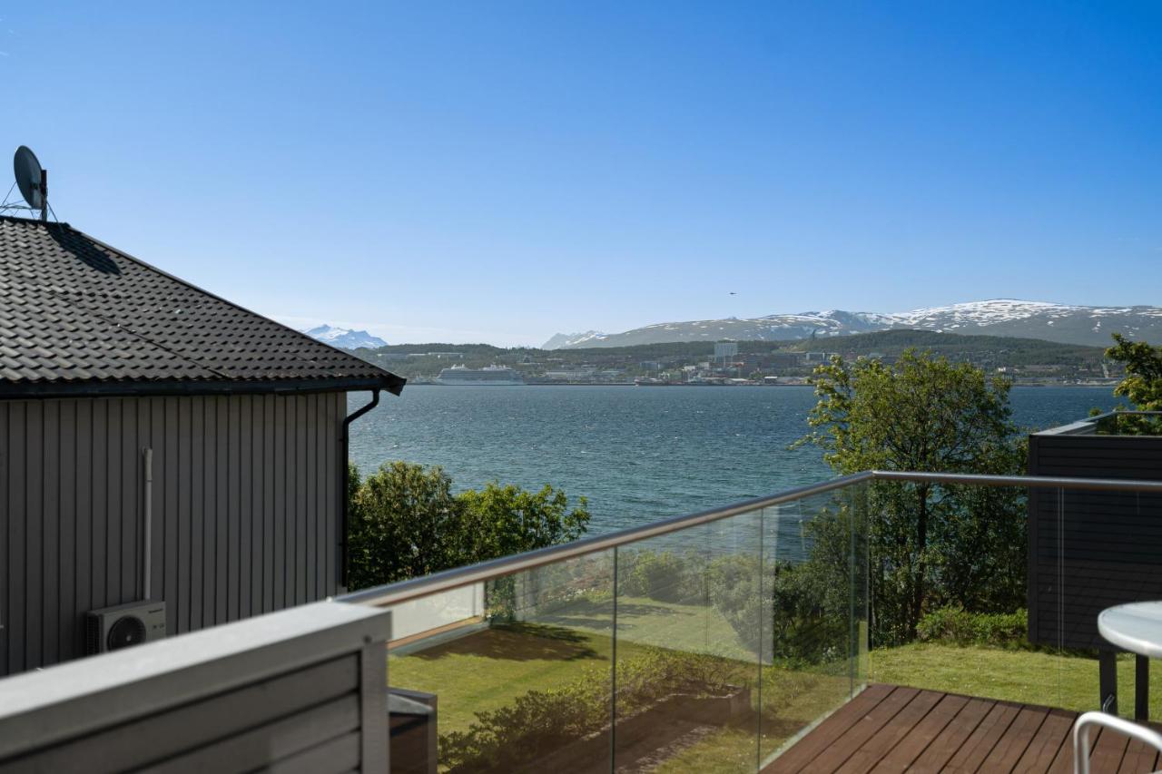 Seaview Studio W/Terrace&Parking Tromso Ngoại thất bức ảnh