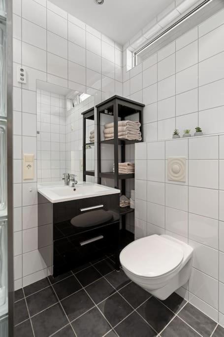Seaview Studio W/Terrace&Parking Tromso Ngoại thất bức ảnh